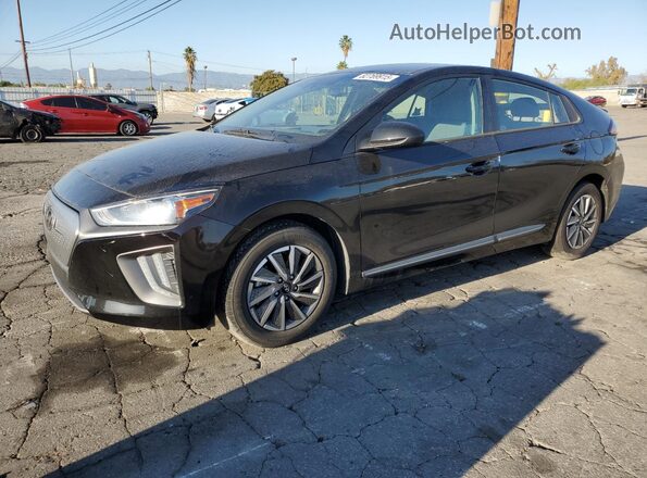 KMHC75LJ4MU081752 2021 HYUNDAI IONIQ Black Vista tres cuartos delantera izquierda