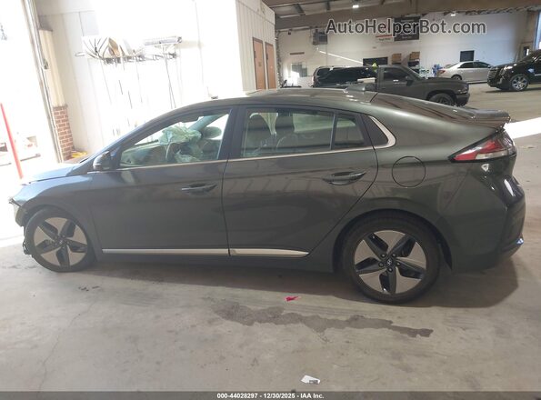KMHC85LC2MU259351 2021 HYUNDAI IONIQ HYBRID Серый 