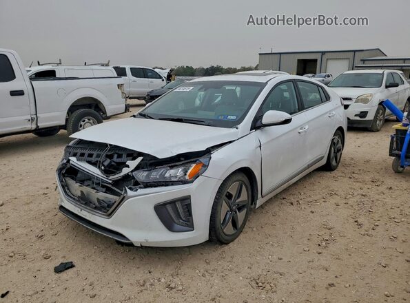 KMHC85LC3MU259679 2021 HYUNDAI IONIQ White Передня ліва чверть