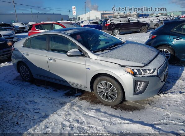 KMHC85LJ3LU070141 2020 HYUNDAI IONIQ ELECTRIC Silver Przód prawy