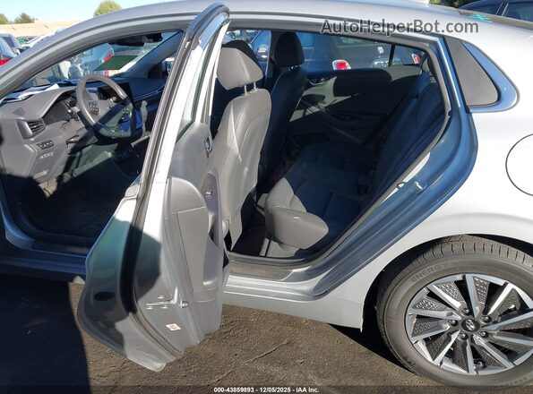 KMHC85LJ4LU061660 2020 HYUNDAI IONIQ ELECTRIC Silver Vista de la etiqueta del VIN
