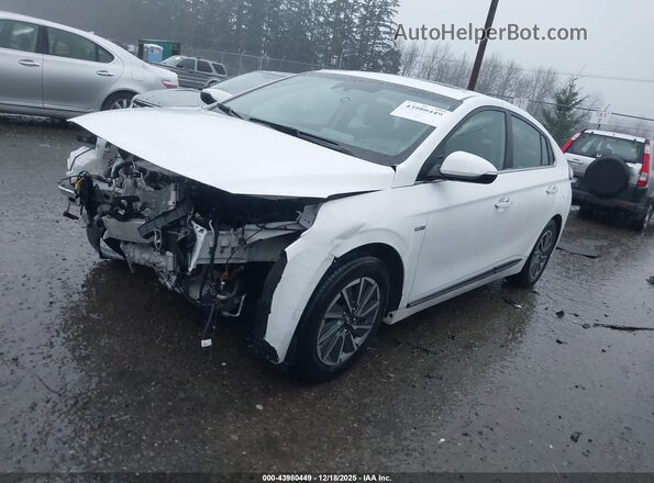 KMHC85LJ7LU076556 2020 HYUNDAI IONIQ ELECTRIC Белый Передняя левая четверть