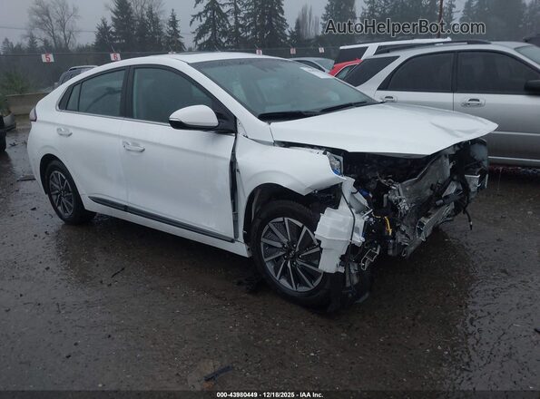 KMHC85LJ7LU076556 2020 HYUNDAI IONIQ ELECTRIC Белый Передняя правая четверть