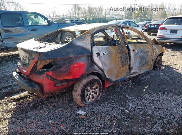 KMHCT4AE0GU953327 2016 HYUNDAI ACCENT Red Rear right