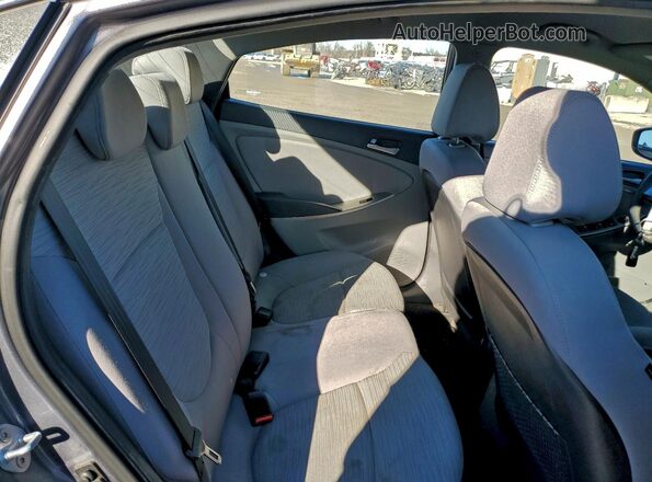 KMHCT4AE2HU267775 2017 HYUNDAI ACCENT Серый Вид задних сидений