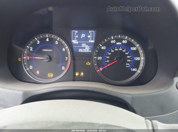 KMHCT4AE2HU279358 2017 HYUNDAI ACCENT Красный Вид задних сидений