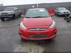 2017 Hyundai Accent Value Edition Красный vin: KMHCT4AE2HU279358