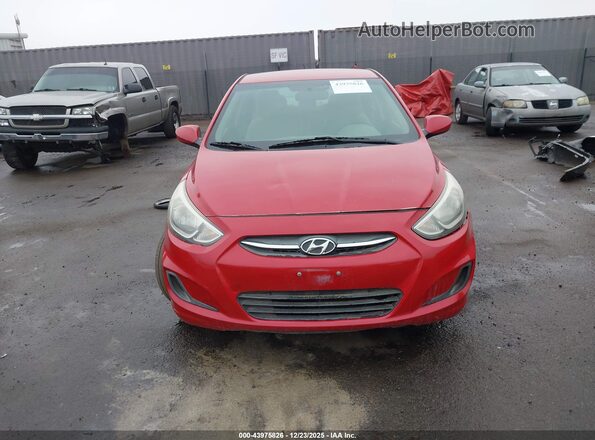 KMHCT4AE2HU279358 2017 HYUNDAI ACCENT Красный Вид щитка приборов