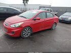 2017 Hyundai Accent Value Edition Красный vin: KMHCT4AE2HU279358