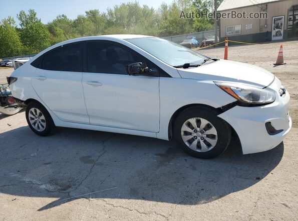 KMHCT4AE6GU956670 2016 HYUNDAI ACCENT White Առջևի աջ