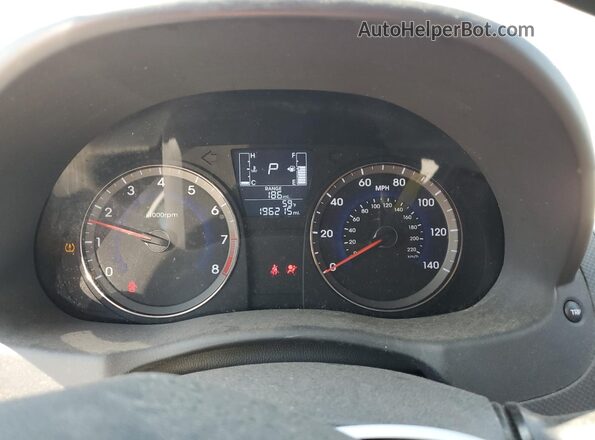 KMHCT4AE6GU956670 2016 HYUNDAI ACCENT White Սարքավորումների վահանակի տեսք