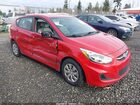 2016 Hyundai Accent Se Красный vin: KMHCT5AE0GU240109