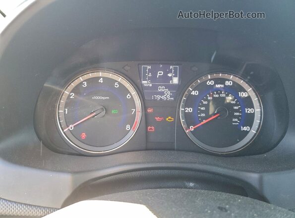 KMHCT5AEXGU287180 2016 HYUNDAI ACCENT Charcoal Вид щитка приладів