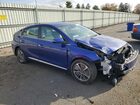 2021 Hyundai Ioniq Limited Синий vin: KMHCX5LD1MU260423