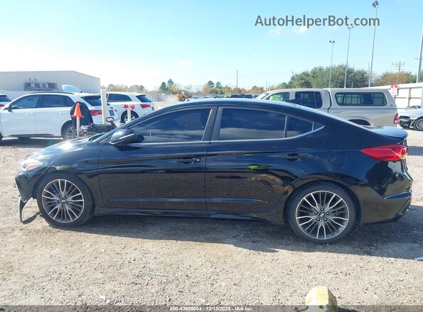 KMHD04LB6HU338489 2017 HYUNDAI ELANTRA Black 360 interior view