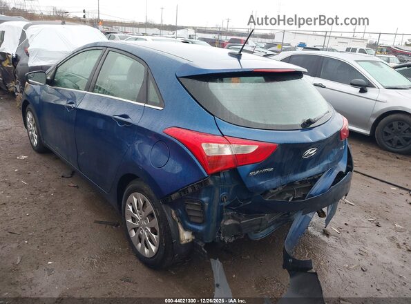 KMHD35LH4GU286294 2016 HYUNDAI ELANTRA GT Синий Задняя левая четверть