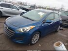2016 Hyundai Elantra Gt   Синий vin: KMHD35LH4GU286294