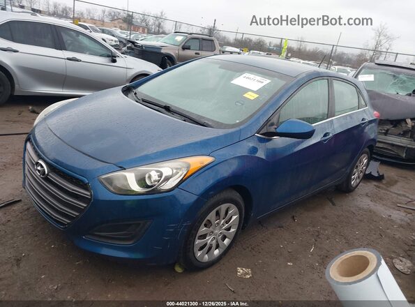 KMHD35LH4GU286294 2016 HYUNDAI ELANTRA GT Синий Передняя левая четверть