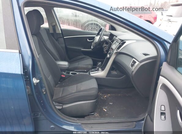KMHD35LH4GU286294 2016 HYUNDAI ELANTRA GT Синий Вид салона спереди