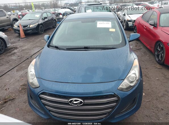 KMHD35LH4GU286294 2016 HYUNDAI ELANTRA GT Синий Вид щитка приборов