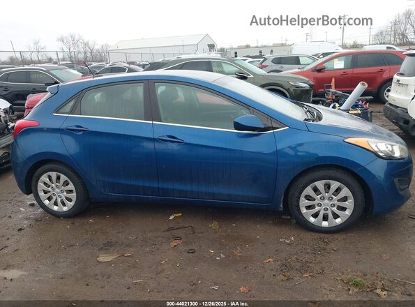 KMHD35LH4GU286294 2016 HYUNDAI ELANTRA GT Синий Вид задней части салона