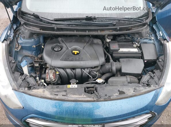 KMHD35LH4GU286294 2016 HYUNDAI ELANTRA GT Синий Вид сзади