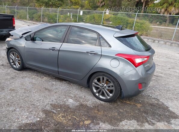 KMHD35LH4GU307340 2016 HYUNDAI ELANTRA GT Серый Задняя левая четверть