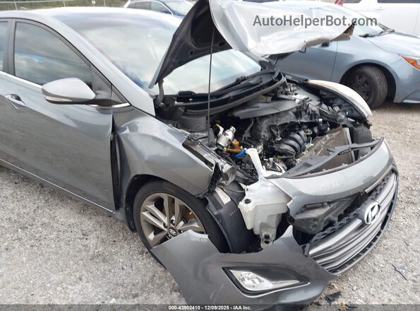 KMHD35LH4GU307340 2016 HYUNDAI ELANTRA GT Серый Вид спереди