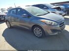 2017 Hyundai Elantra Gt   Gray vin: KMHD35LH6HU358680