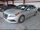 2016 Hyundai Sonata Hybrid Se Серебряный vin: KMHE24L11GA011875