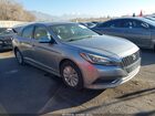 2016 Hyundai Sonata Hybrid Se Silver vin: KMHE24L17GA028325