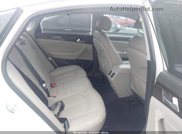 KMHE34L13GA009610 2016 HYUNDAI SONATA HYBRID Белый Вид наклейки с VIN-кодом