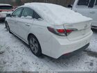 2016 Hyundai Sonata Hybrid Limited Белый vin: KMHE34L13GA030683