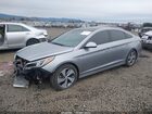 2017 Hyundai Sonata Hybrid Limited Серебряный vin: KMHE34L18HA044614