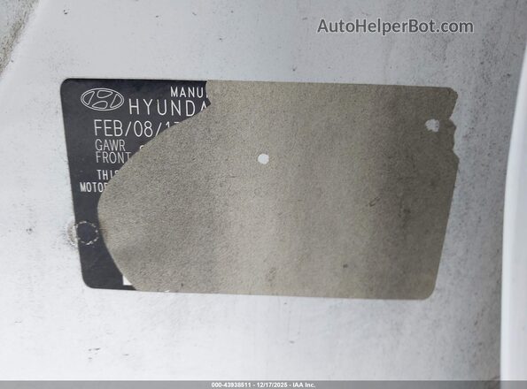 KMHE34L36HA062336 2017 HYUNDAI SONATA HYBRID Белый Вид наклейки с VIN-кодом