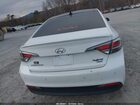 2017 Hyundai Sonata Hybrid Limited Белый vin: KMHE34L36HA062336