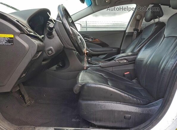 KMHFH4JG7HA581004 2017 HYUNDAI AZERA Белый Вид салона спереди