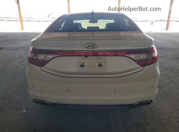 KMHFH4JG7HA583299 2017 HYUNDAI AZERA Белый Вид сзади