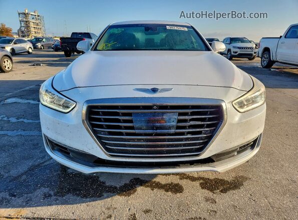 KMHG34JAXHU020485 2017 GENESIS G90 White Vista frontal