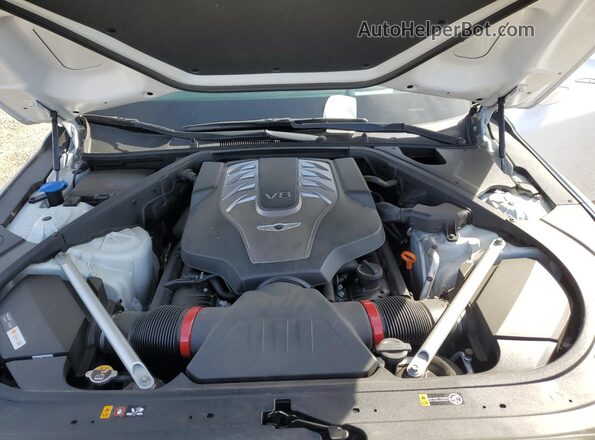 KMHG54JH5HU024984 2017 GENESIS G90 Белый Вид задней части салона