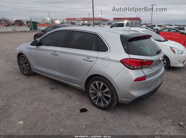 KMHH35LE0JU062972 2018 HYUNDAI ELANTRA GT Серебряный Задняя левая четверть