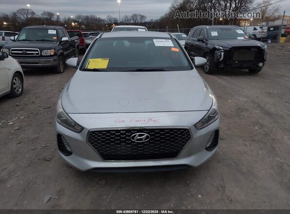 KMHH35LE0JU062972 2018 HYUNDAI ELANTRA GT Серебряный Вид щитка приборов