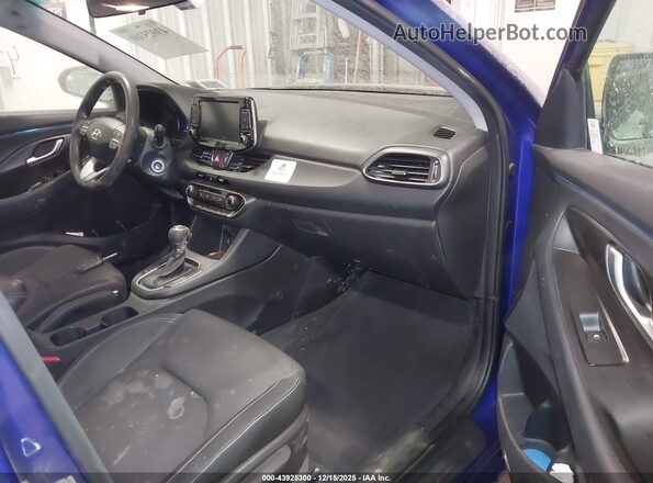 KMHH35LE1LU137794 2020 HYUNDAI ELANTRA GT Blue წინა სალონის ხედი