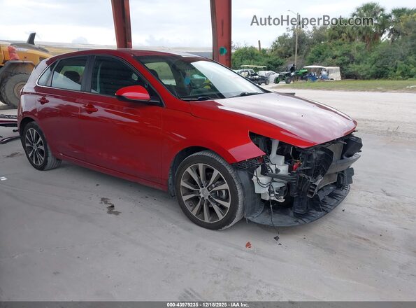 KMHH35LE1LU139240 2020 HYUNDAI ELANTRA GT Красный Передняя правая четверть