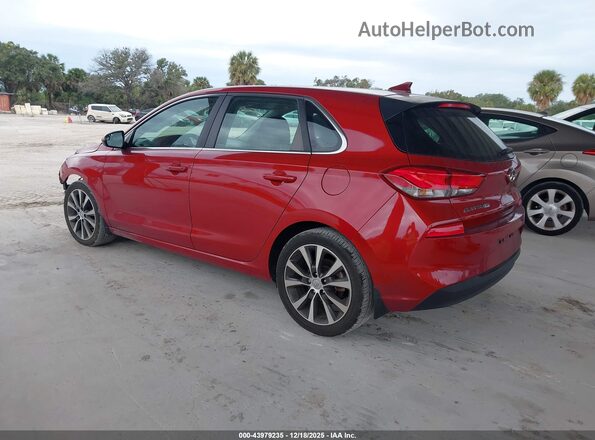 KMHH35LE1LU139240 2020 HYUNDAI ELANTRA GT Красный Задняя левая четверть
