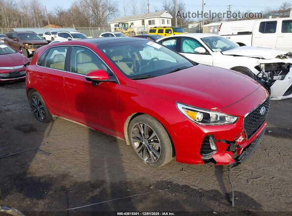KMHH35LE2LU137285 2020 HYUNDAI ELANTRA GT Red Առջևի աջ
