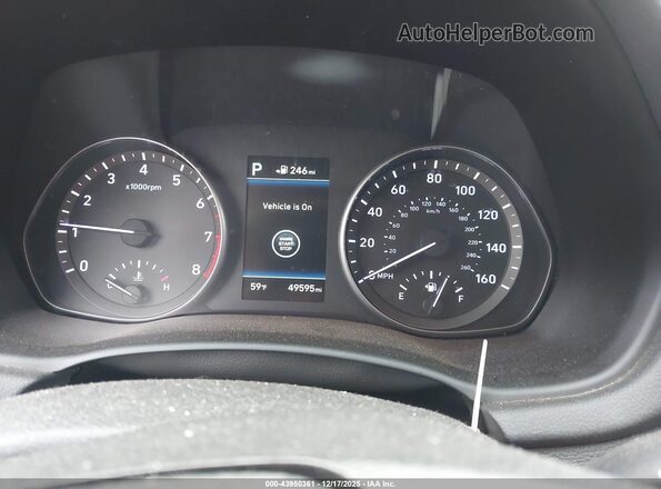 KMHH35LE5LU145980 2020 HYUNDAI ELANTRA GT Gray Вид задніх сидінь
