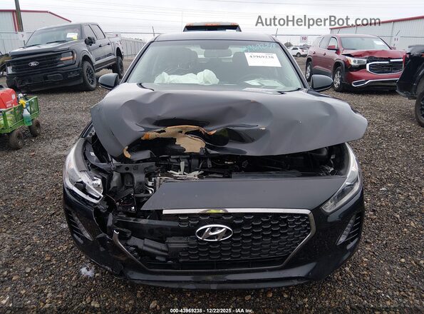 KMHH35LE6KU090695 2019 HYUNDAI ELANTRA GT Black Widok zestawu wskaźników