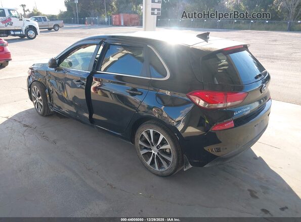 KMHH35LE8KU114172 2019 HYUNDAI ELANTRA GT Black Trasero izquierdo