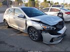 2018 Hyundai Elantra Gt   Серебряный vin: KMHH35LE9JU008764